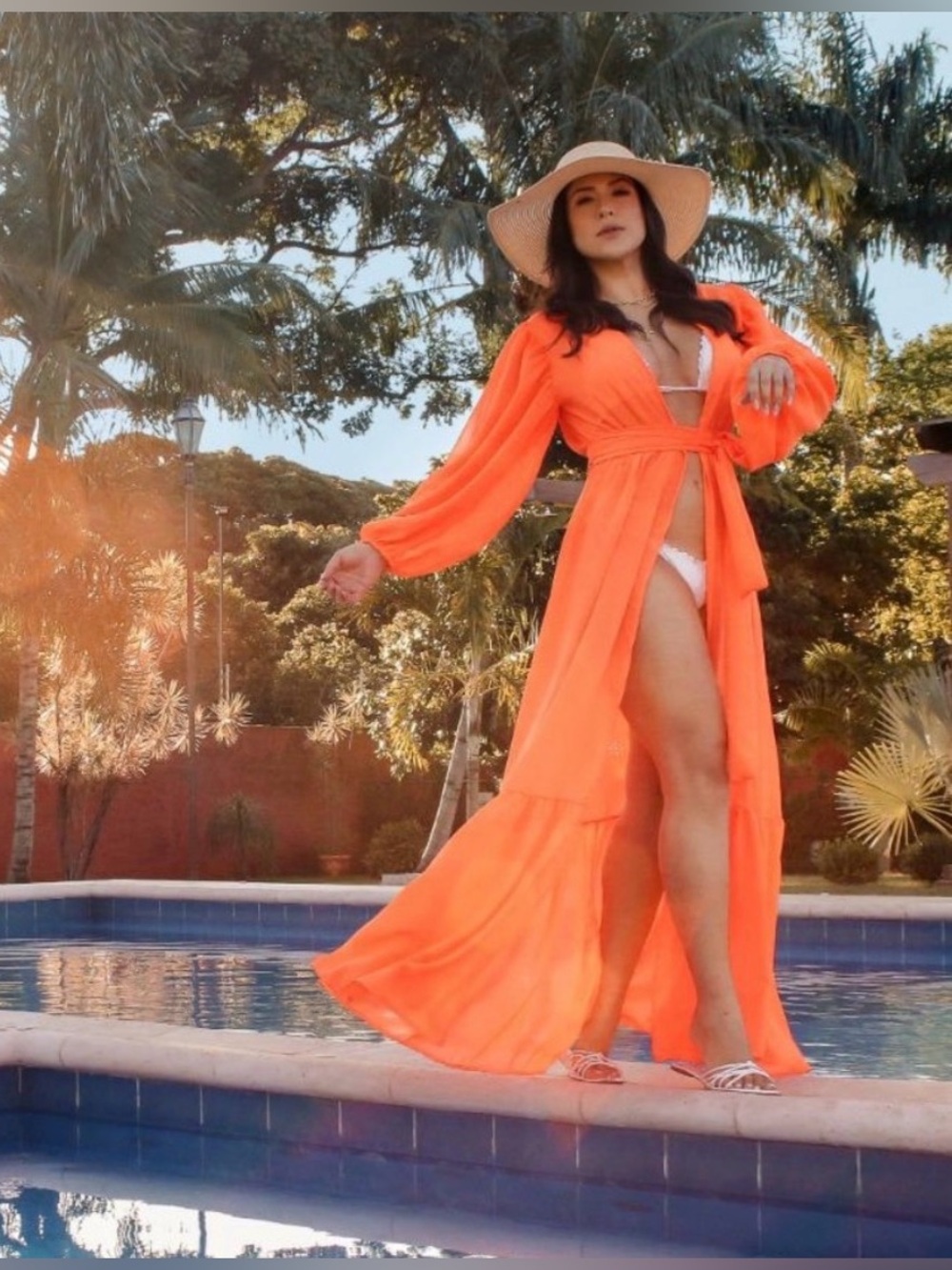 Women beach coverup